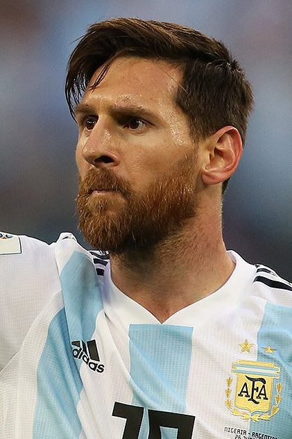 Lionel Messi in 2018