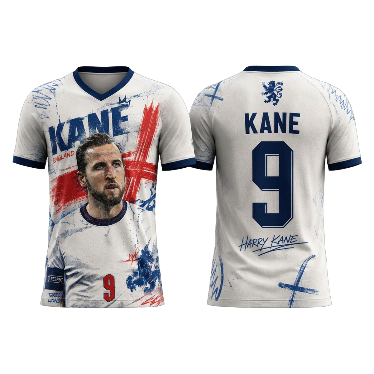 Harry Kane England Football Fan T-Shirt