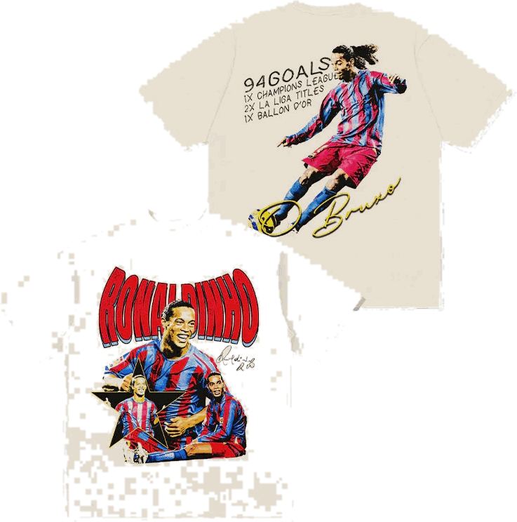 تيشيرت رونالدينيو برشلونة