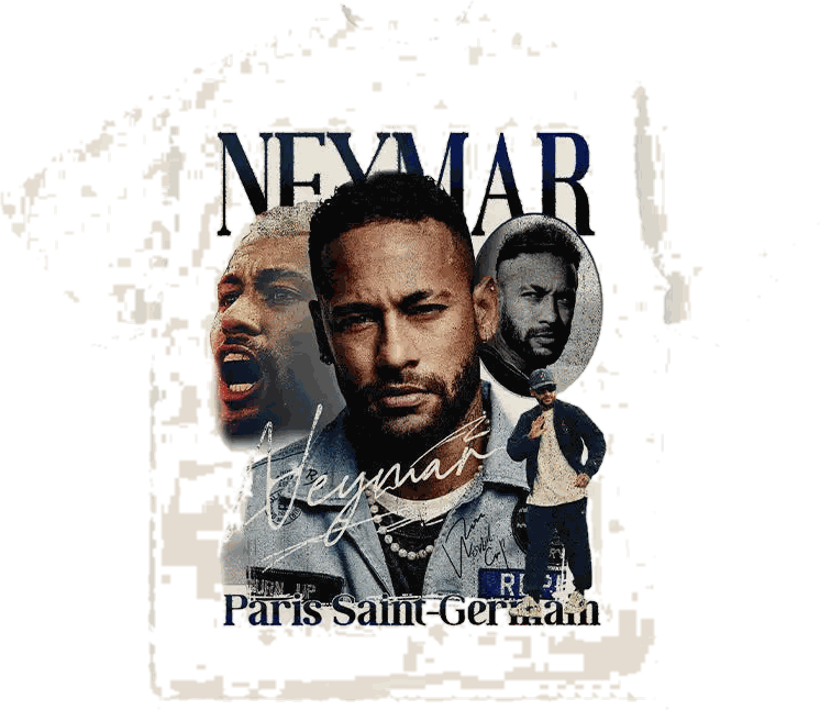 Neymar Jr. Graphic Football T-Shirt