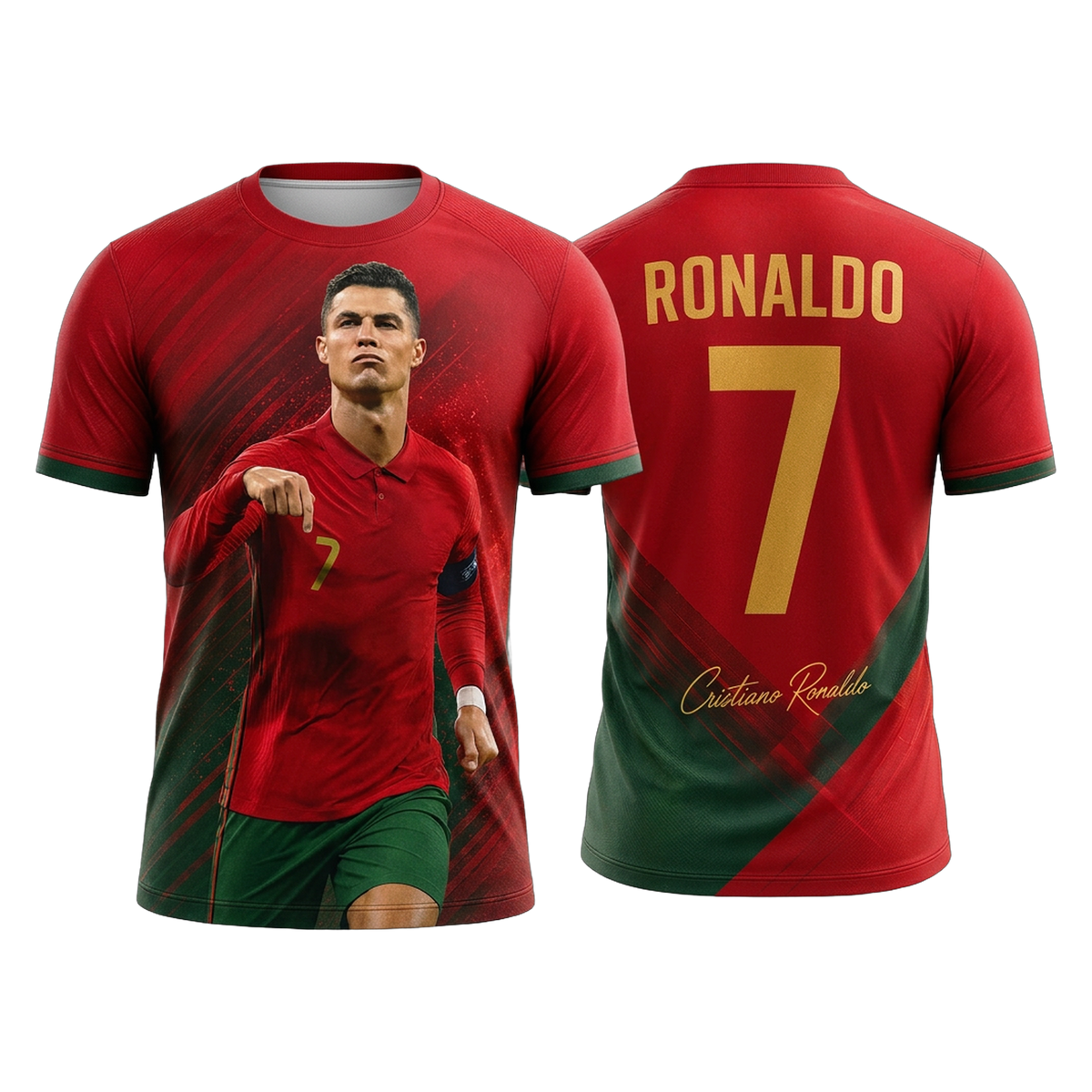 Cristiano Ronaldo No.7 Fan Jersey