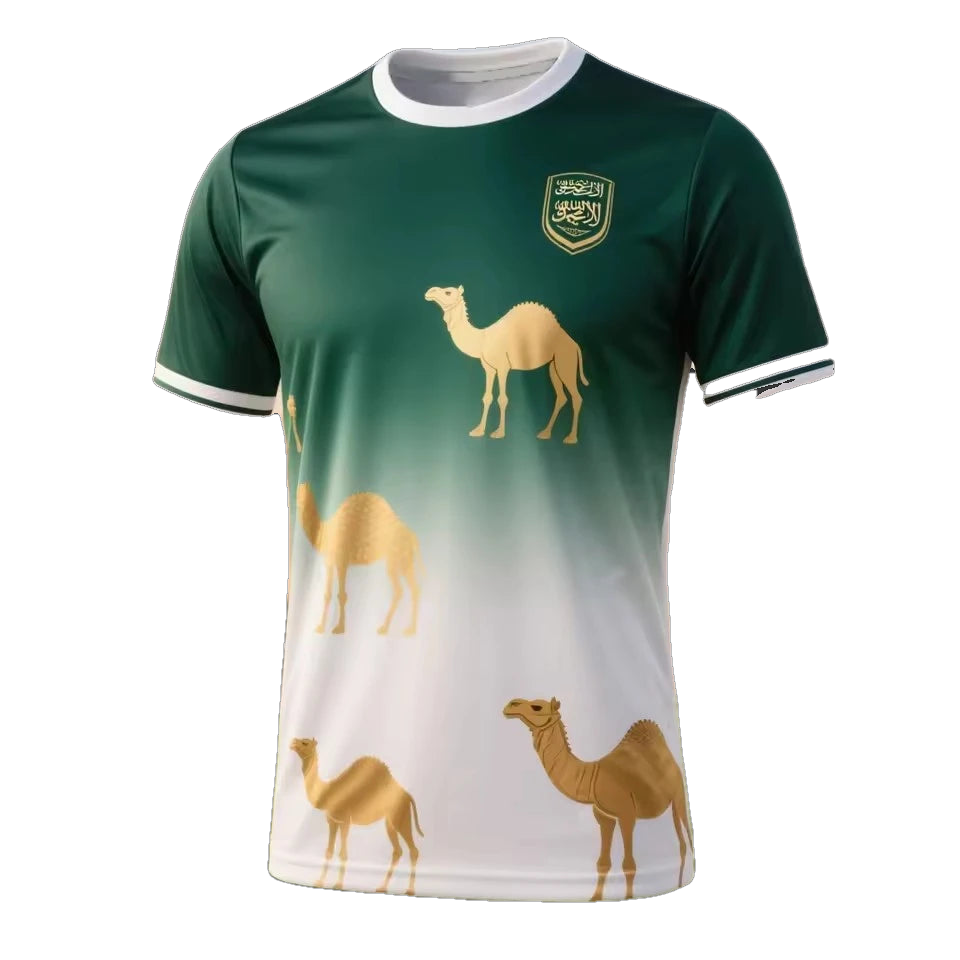 Saudi Arabia Flag Football T-Shirt