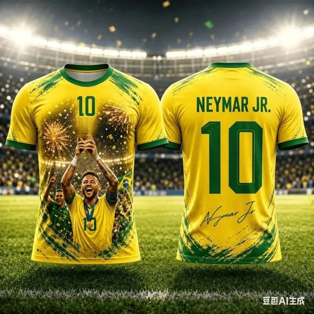 Kids Neymar Jr. Brazil T-Shirt