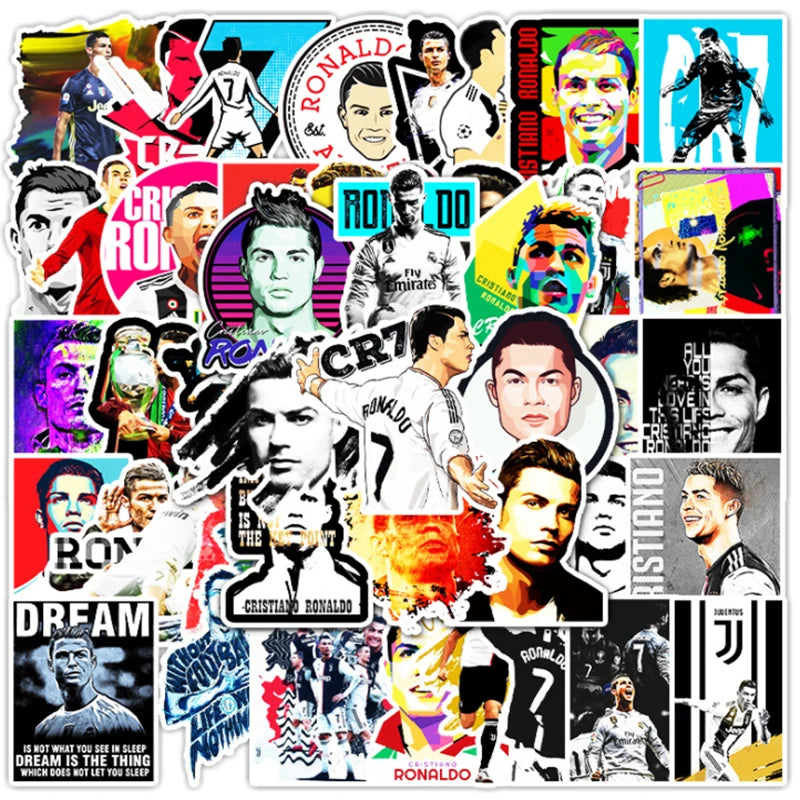 Cristiano Ronaldo Sticker Set