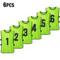 Numbered Football Training Bibs – 6 & 12 Piece Sets