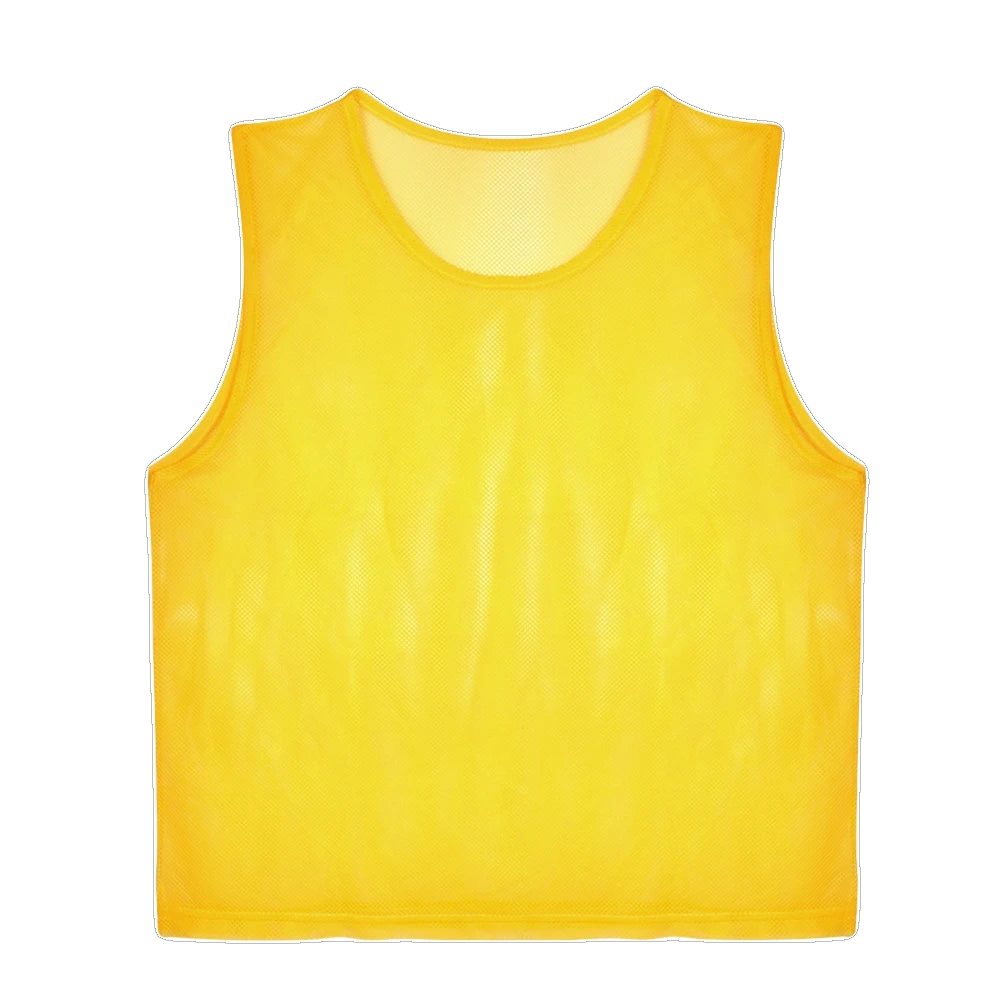 Plain Football Training Bibs – Team Practice Vests
