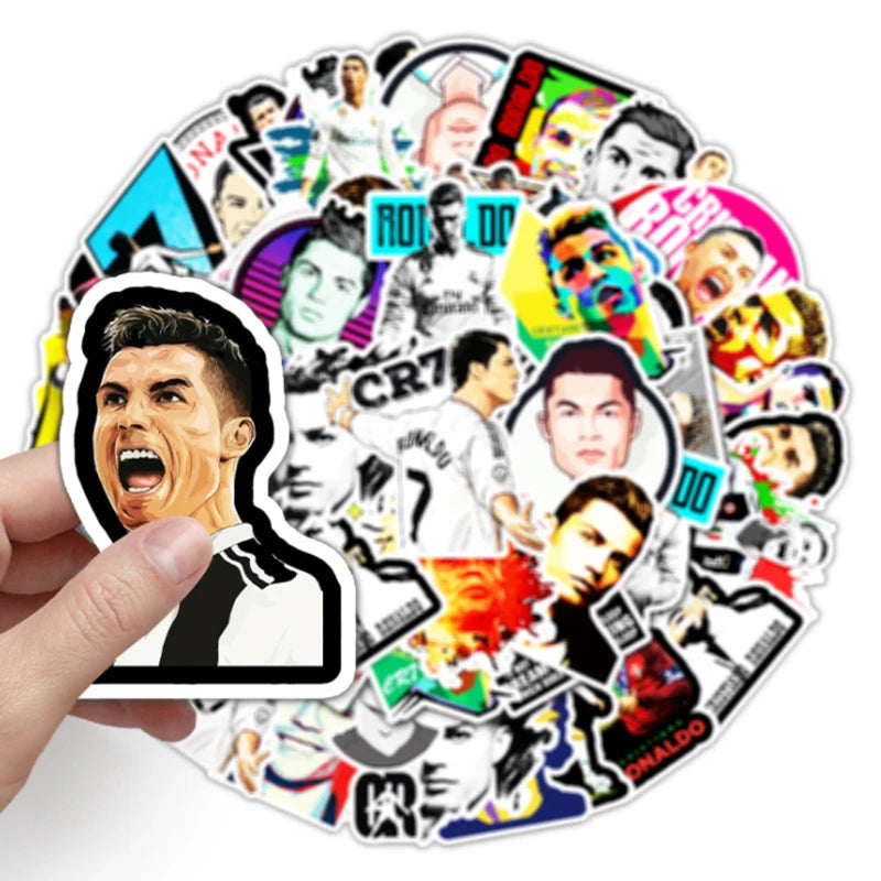 Cristiano Ronaldo Sticker Set