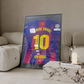 LAMINE YAMAL CLASSIC FRAMED JERSEY — 60 × 90 CM