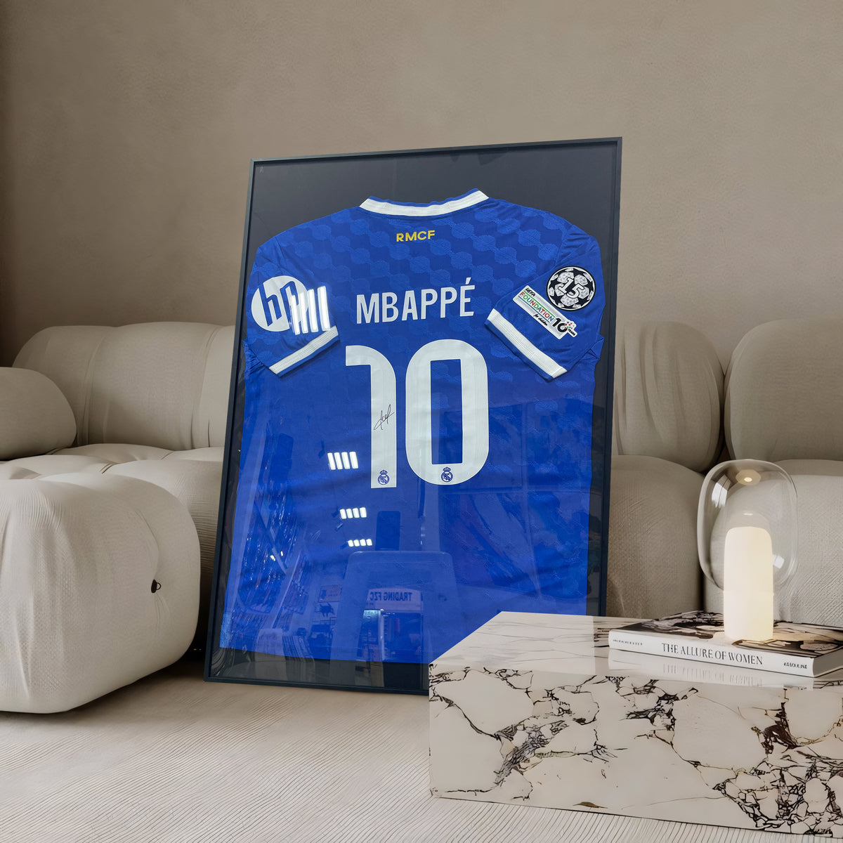 MBAPPE CLASSIC FRAMED JERSEY — 60 × 90 CM