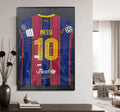 MESSI CLASSIC FRAMED JERSEY — 60 × 90 CM