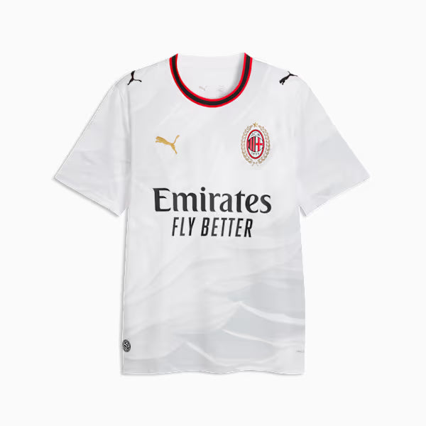 Official AC Milan Away Puma Jersey 25/26 – White – Adult