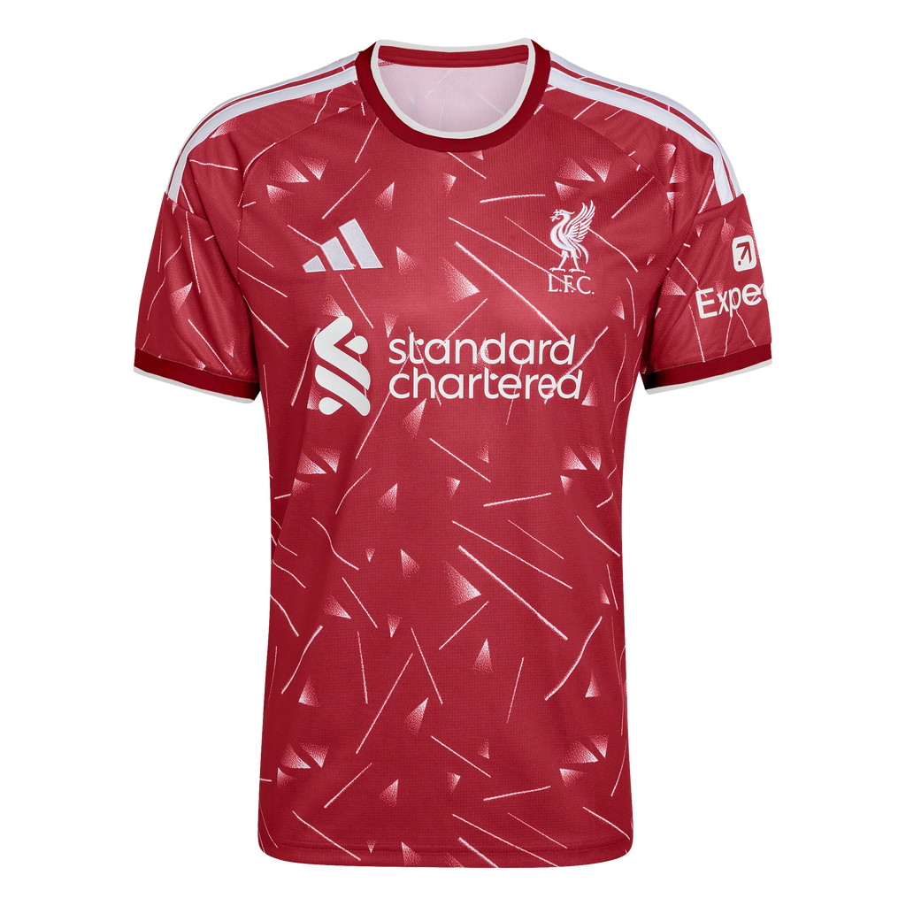 Official Liverpool Home Adidas Jersey 25/26 – Adult