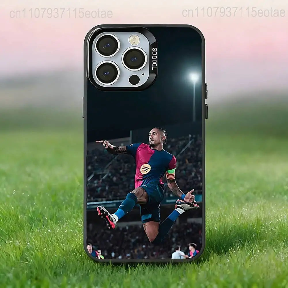 Raphinha Brazil Black iPhone Case