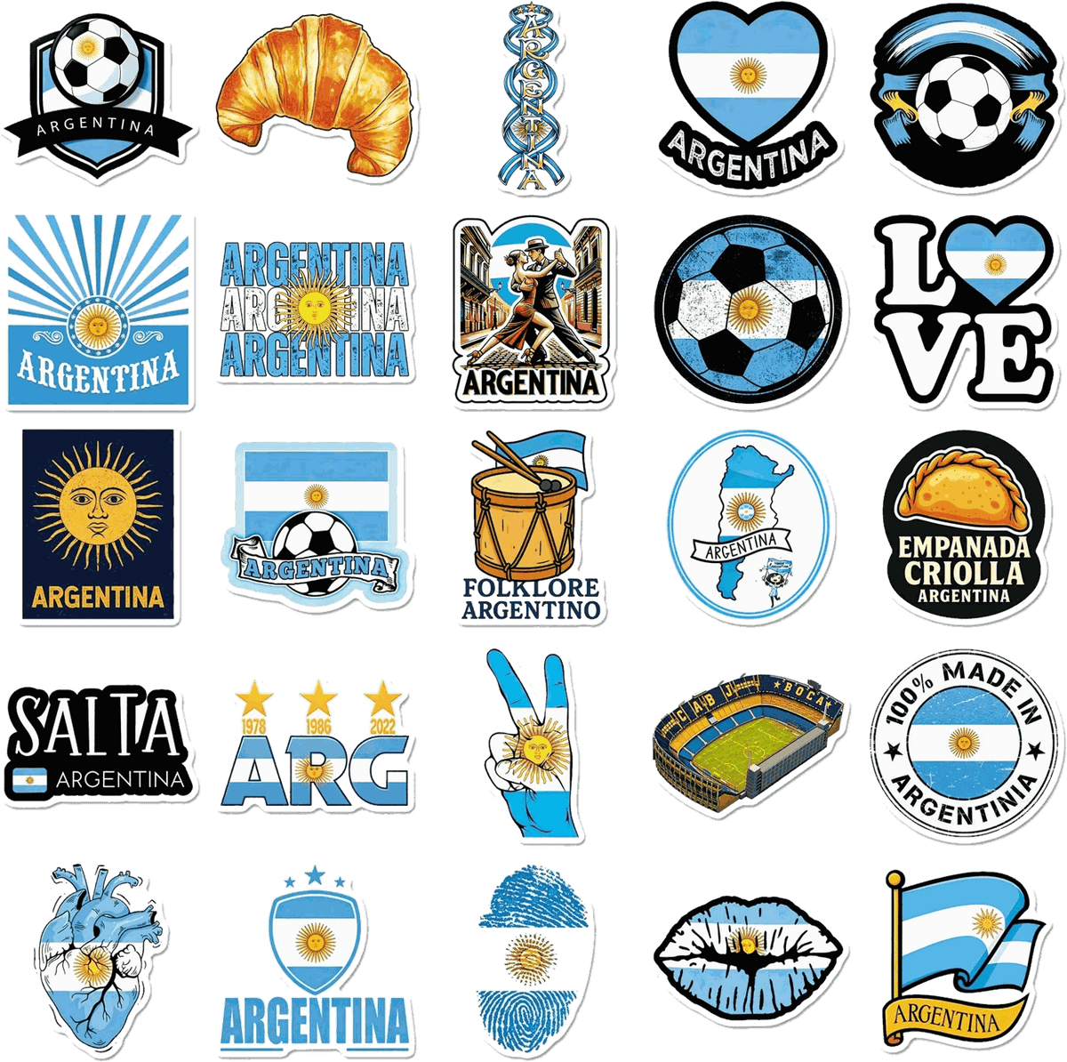 Argentina Sticker Set