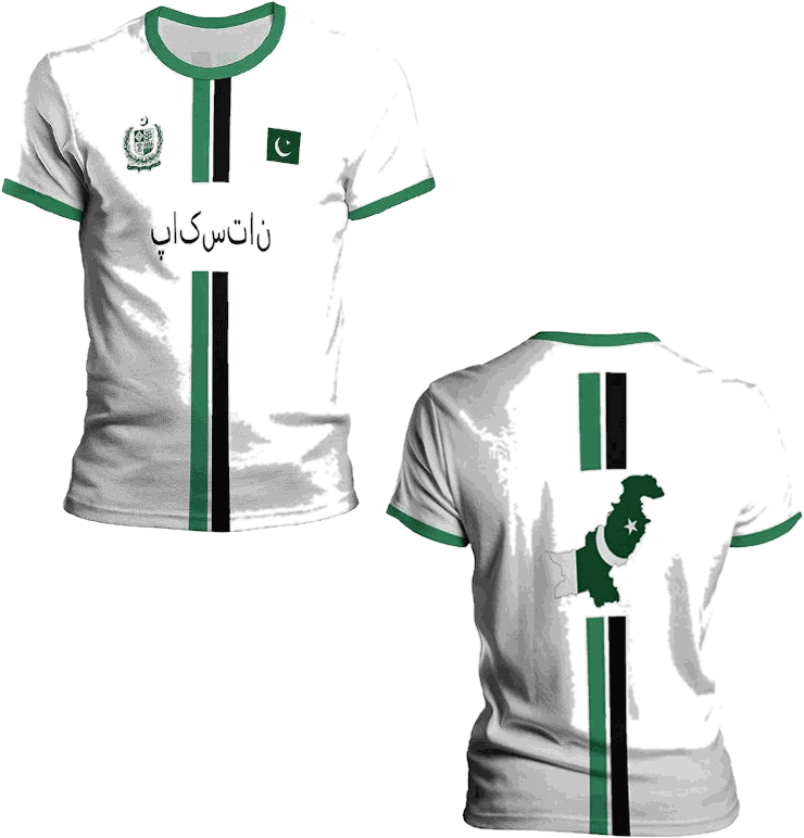 Pakistan Flag Football Jersey