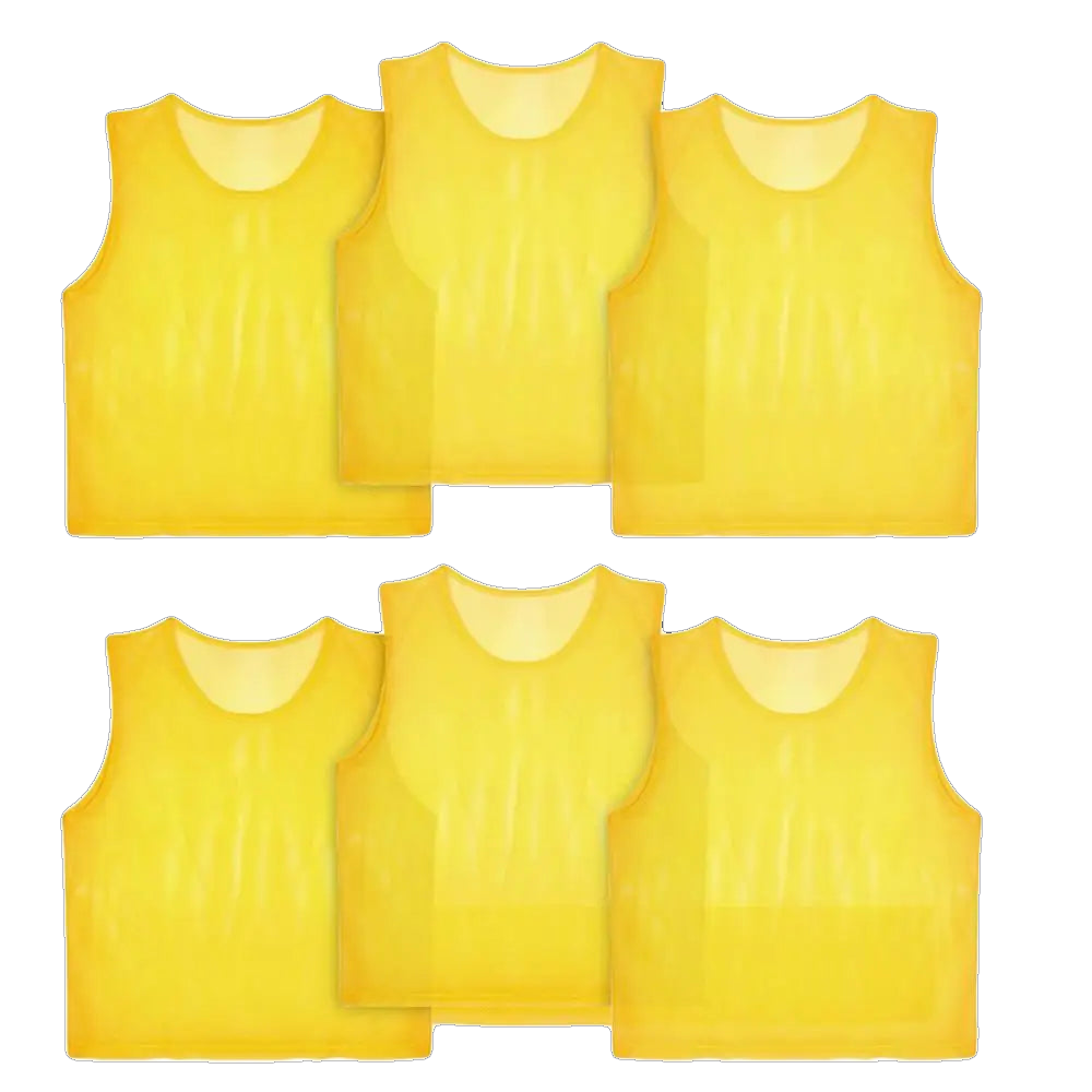 Plain Football Training Bibs – Team Practice Vests