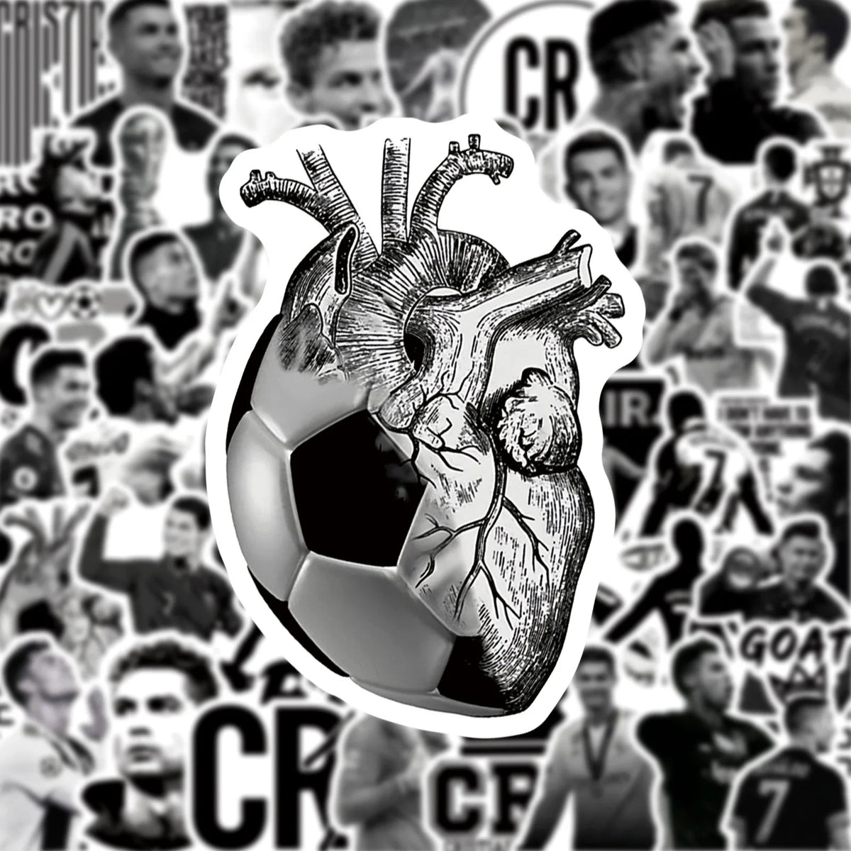CR7 GOAT Sticker Pack