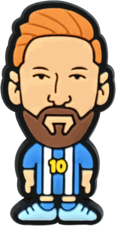 Lionel Messi Football Shoe Charms – Argentina & Miami