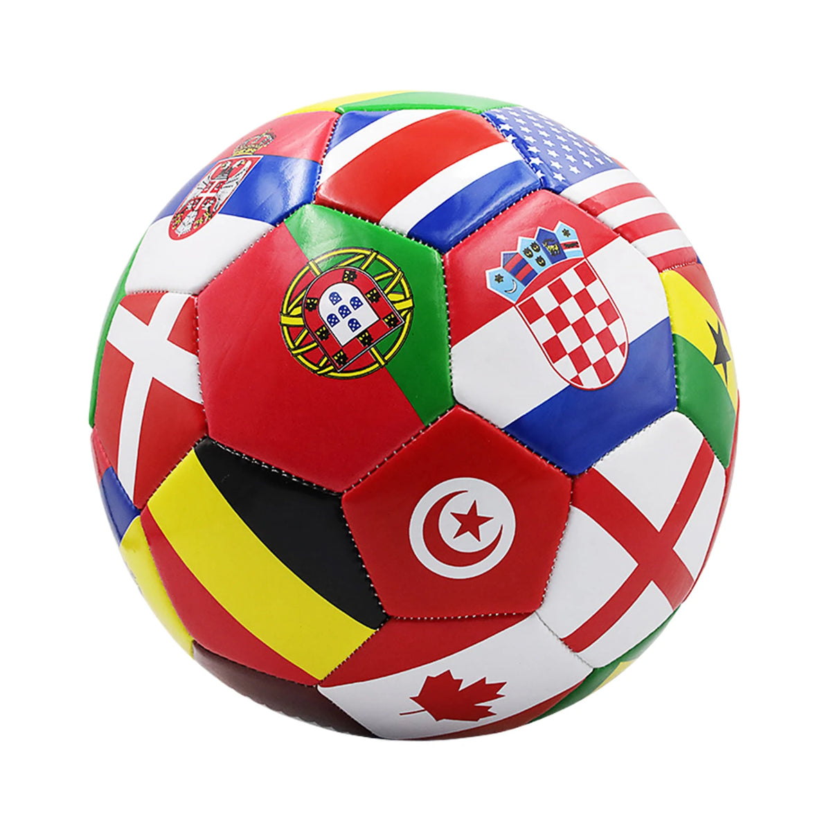 Red & Green Match Training Football
