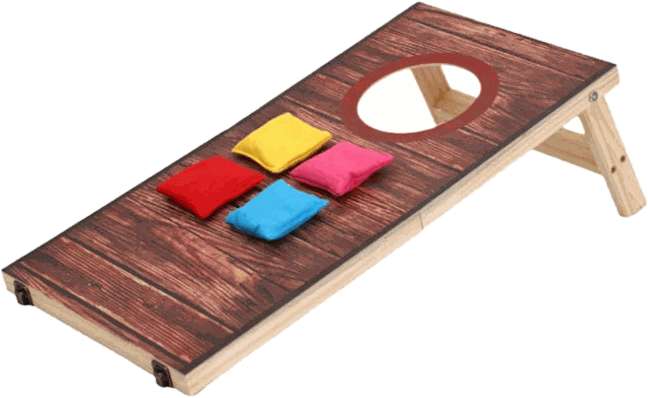 Football Cornhole Game