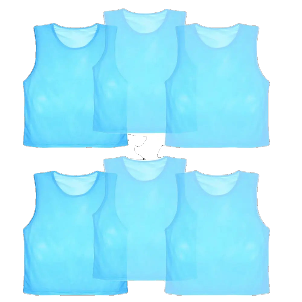 Plain Football Training Bibs – Team Practice Vests