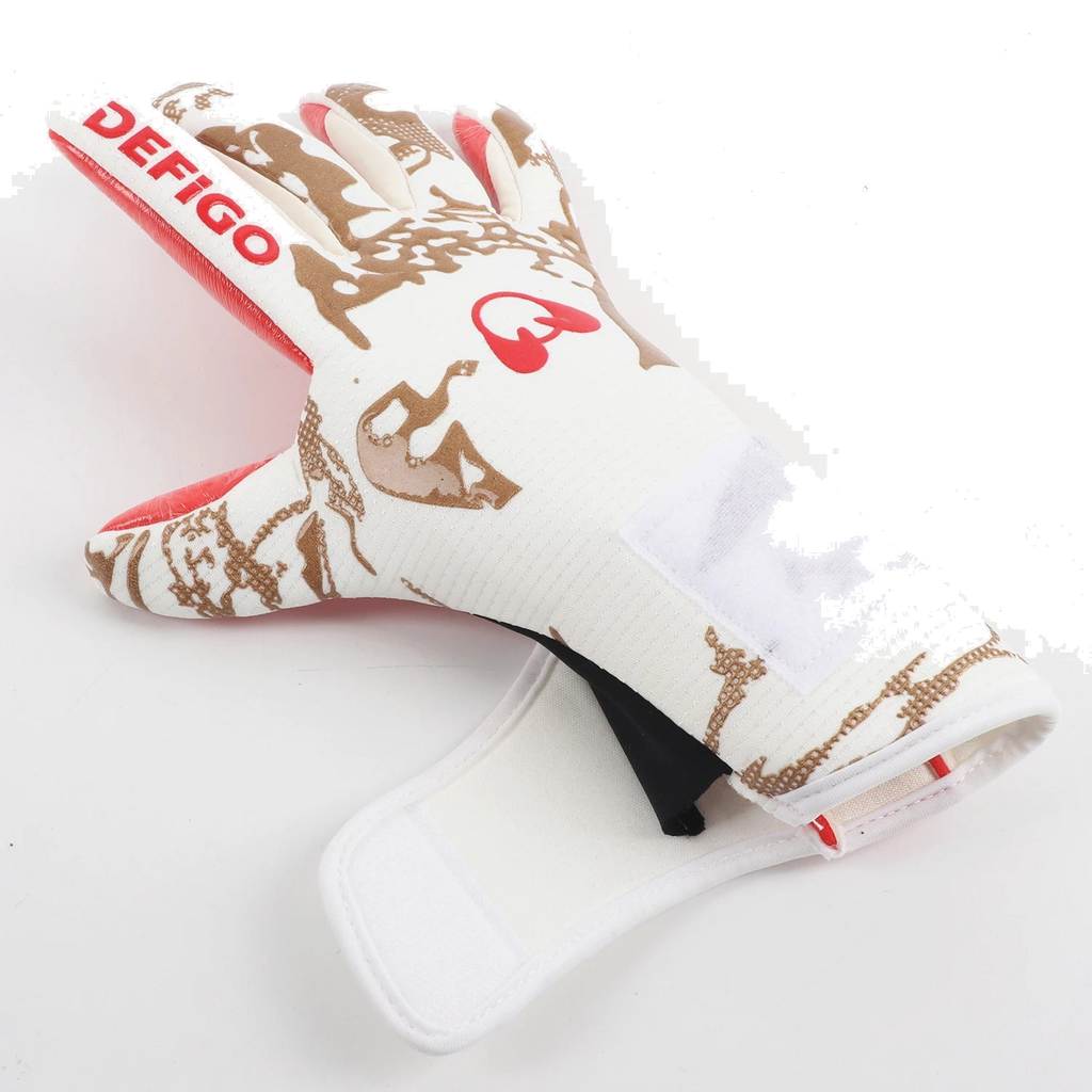 Professional Goalkeeper Gloves – Multi-Colour Latex Grip