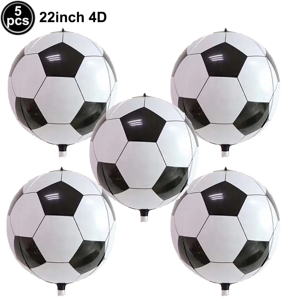 Giant Standing Football Trophy Foil Balloon – Champions Cup Party Decoration (UAE)