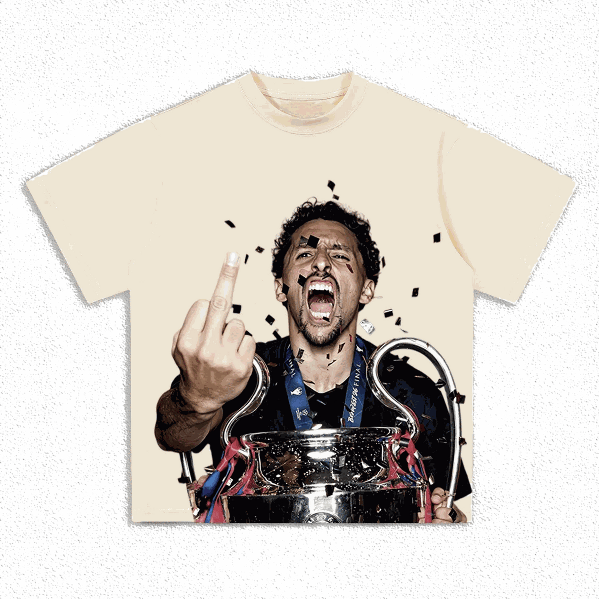 Lucas Hernández PSG Champions League 2026 Fan Celebration T-Shirt