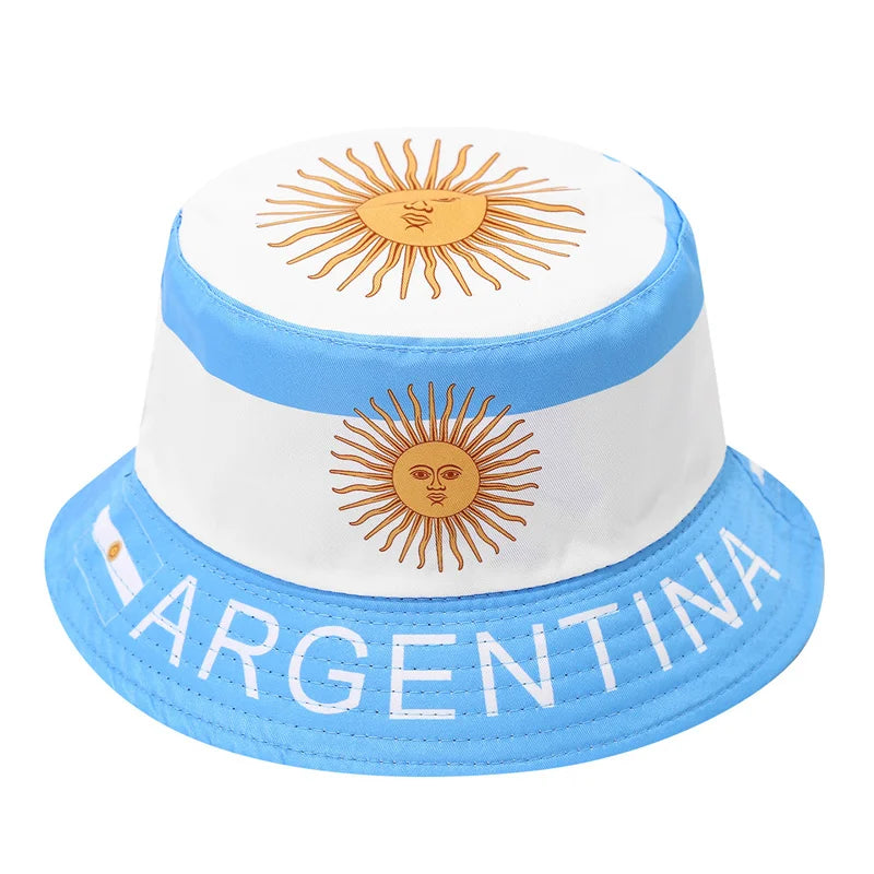 International Football Nations Flag Hat