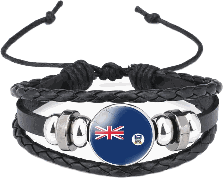 South America & World Football Country Flag Bracelets – 17 Designs