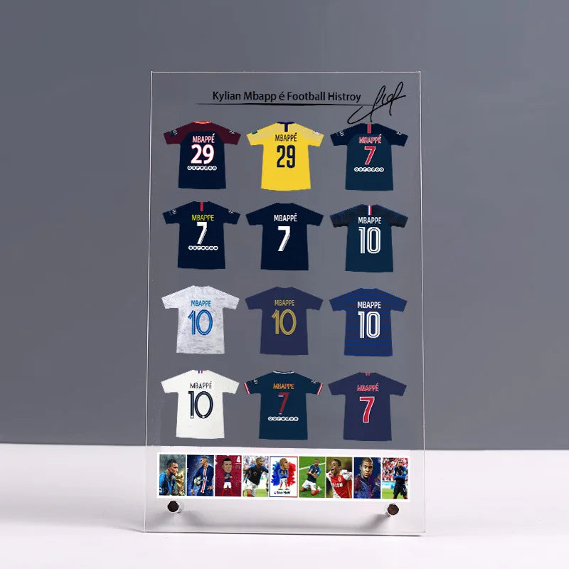 Football Collectible Jersey Display