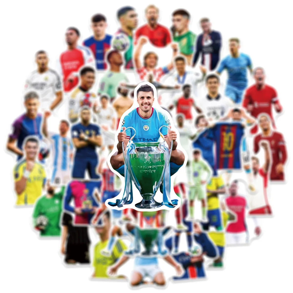 Football Legends Sticker Pack – Players, Teams & Football Icons