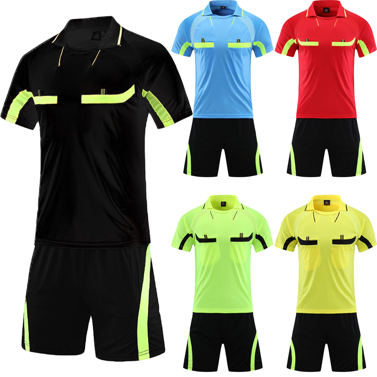 Referee Match Uniform Set