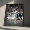 Lionel Messi Football Legend Poster