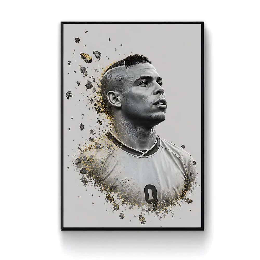 Ronaldo Brazilian footballer nr9 Poster