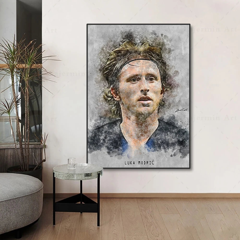 Zlatan Ibrahimović & Luka Modrić Poster