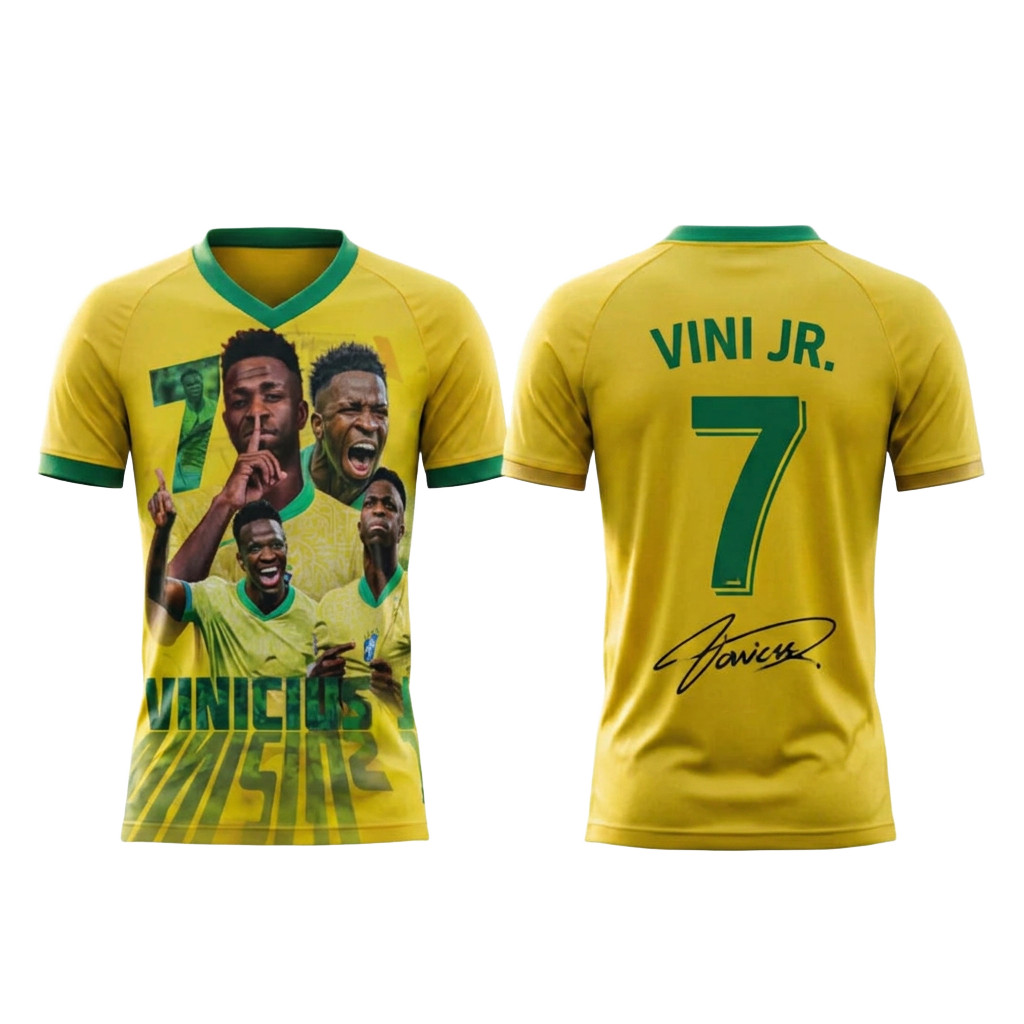 Vinícius Jr Brazil Football Fan T-Shirt