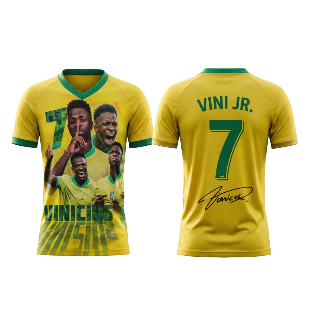Vinícius Jr Brazil Football Fan T-Shirt