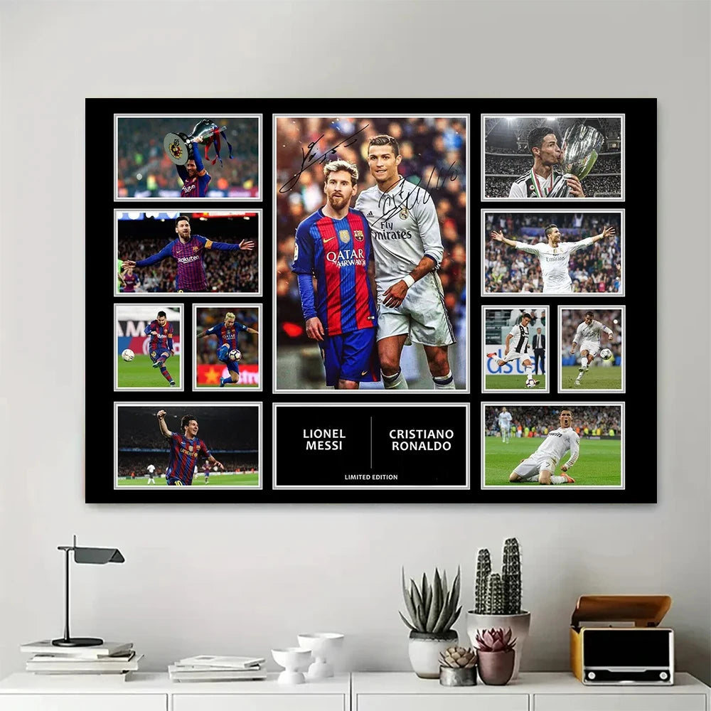 Kids Lionel Messi Football Poster