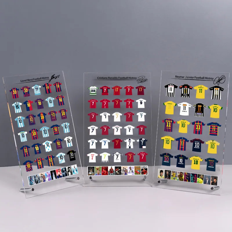 Football Collectible Jersey Display