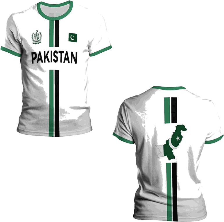 Pakistan Flag Football Jersey