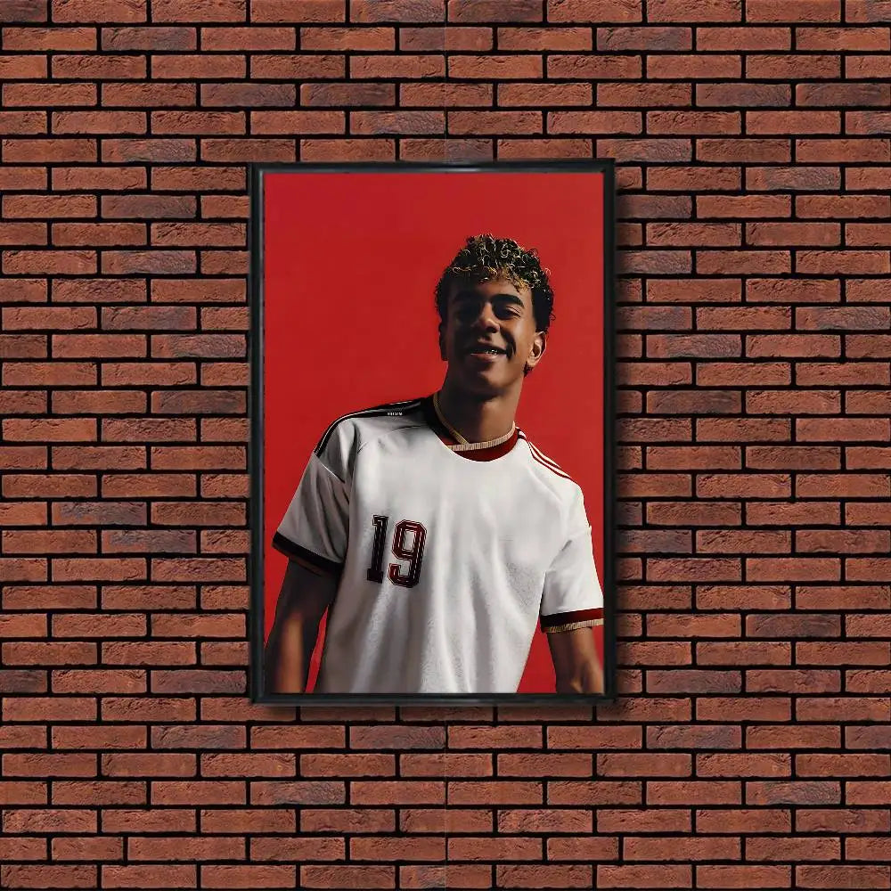 Lamine Yamal & Harry Kane Poster