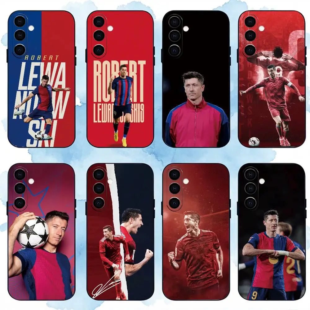 Robert Lewandowski Black Samsung Galaxy Case