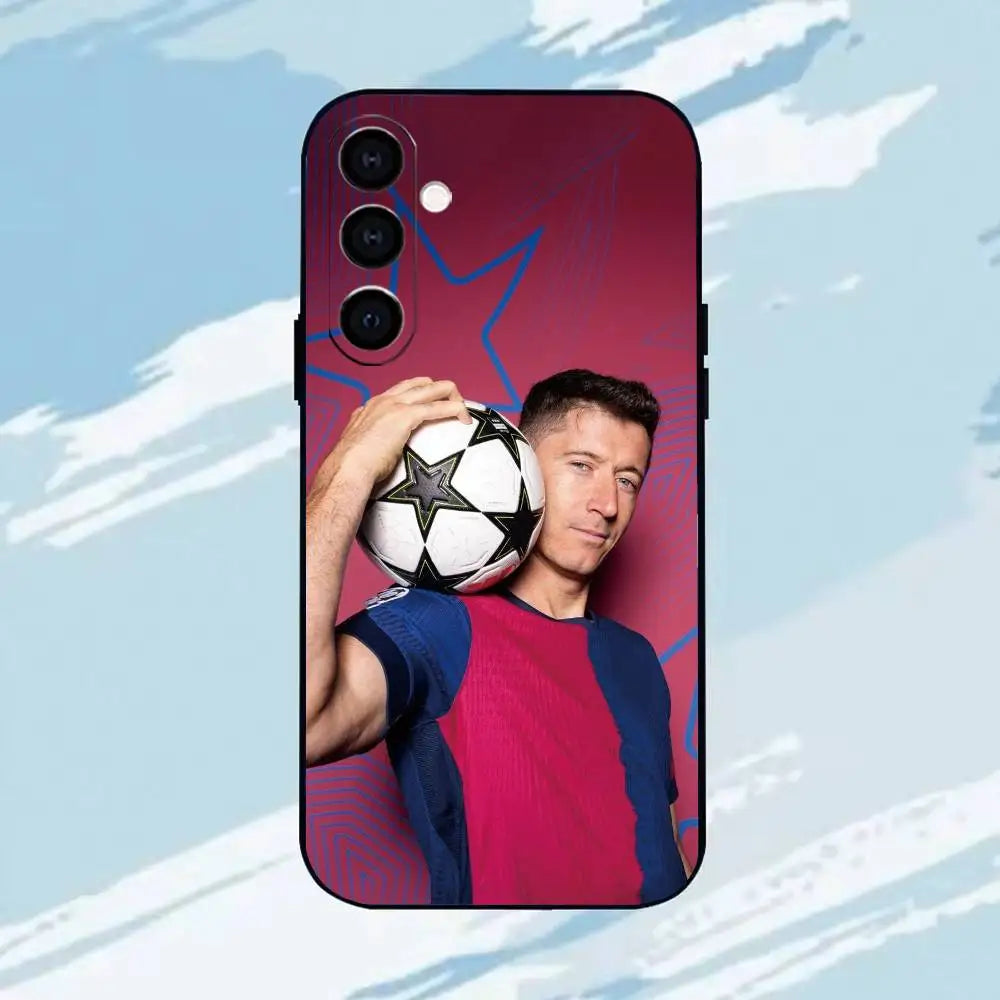 Robert Lewandowski Black Samsung Galaxy Case