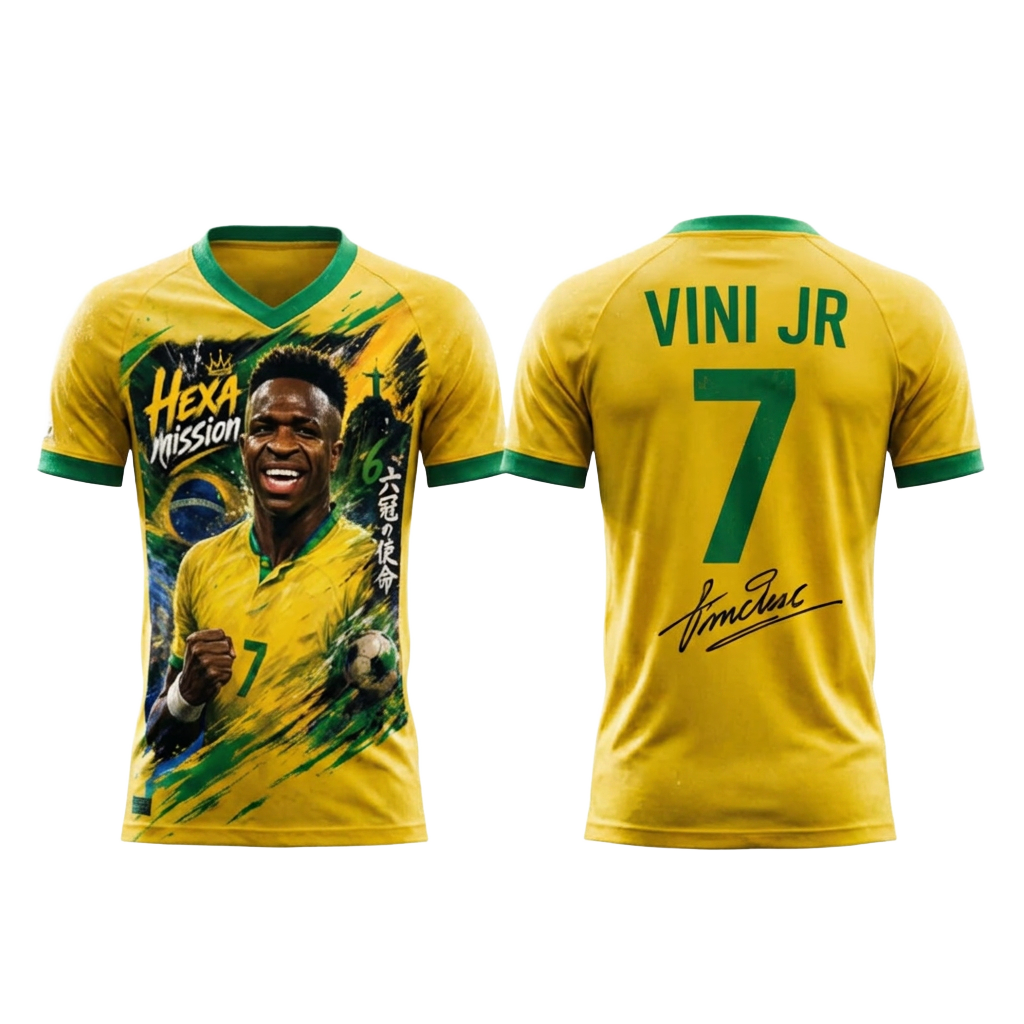 Vinícius Jr Brazil Football Fan T-Shirt