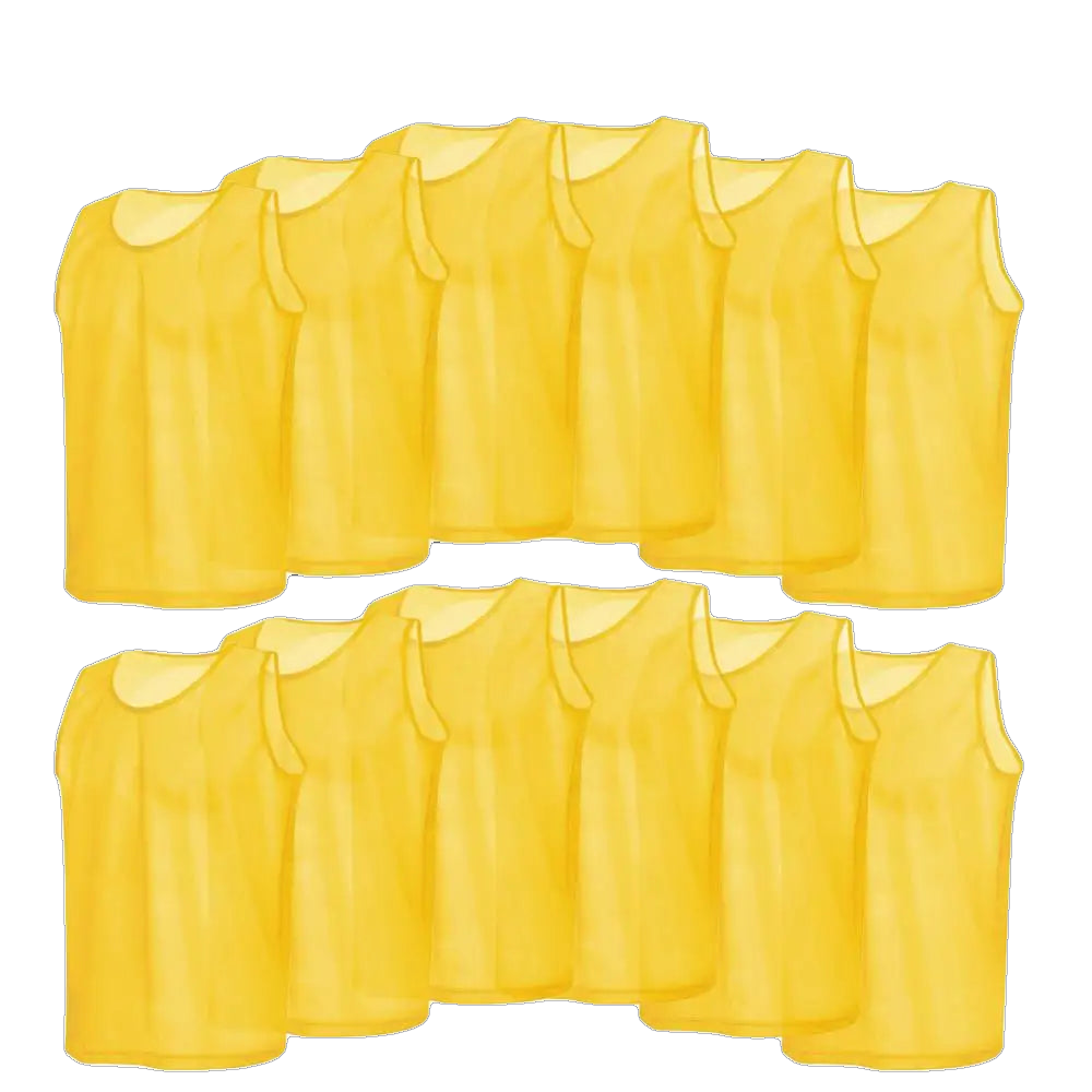 Plain Football Training Bibs – Team Practice Vests