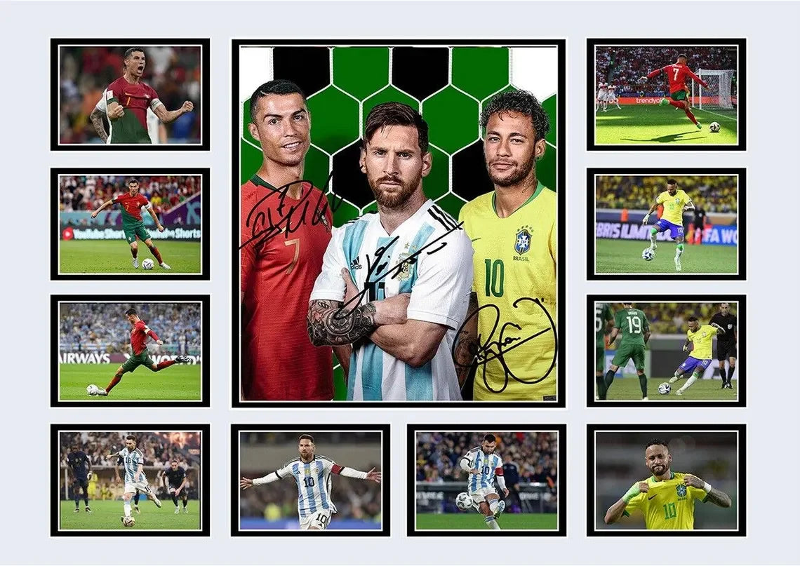 Kids Lionel Messi Football Poster