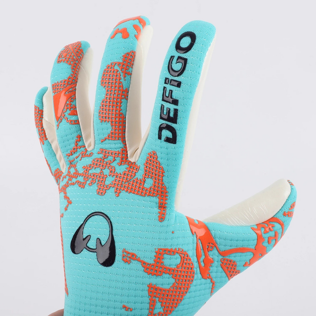 Professional Goalkeeper Gloves – Multi-Colour Latex Grip