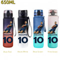 Messi, Ronaldo, Mbappé & Neymar Football Water Bottle