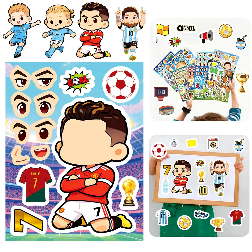 Football Player Sticker Pack